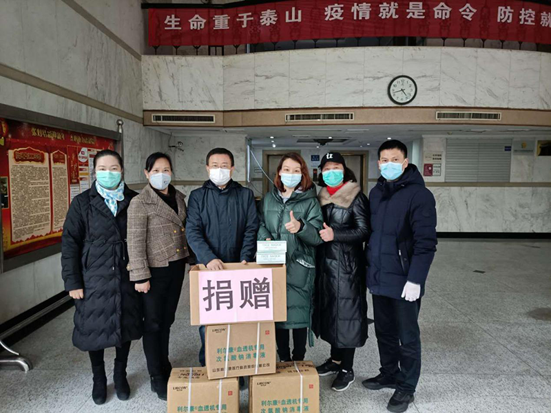 捐贈社區抗疫物資，眾志成城抵御疫情