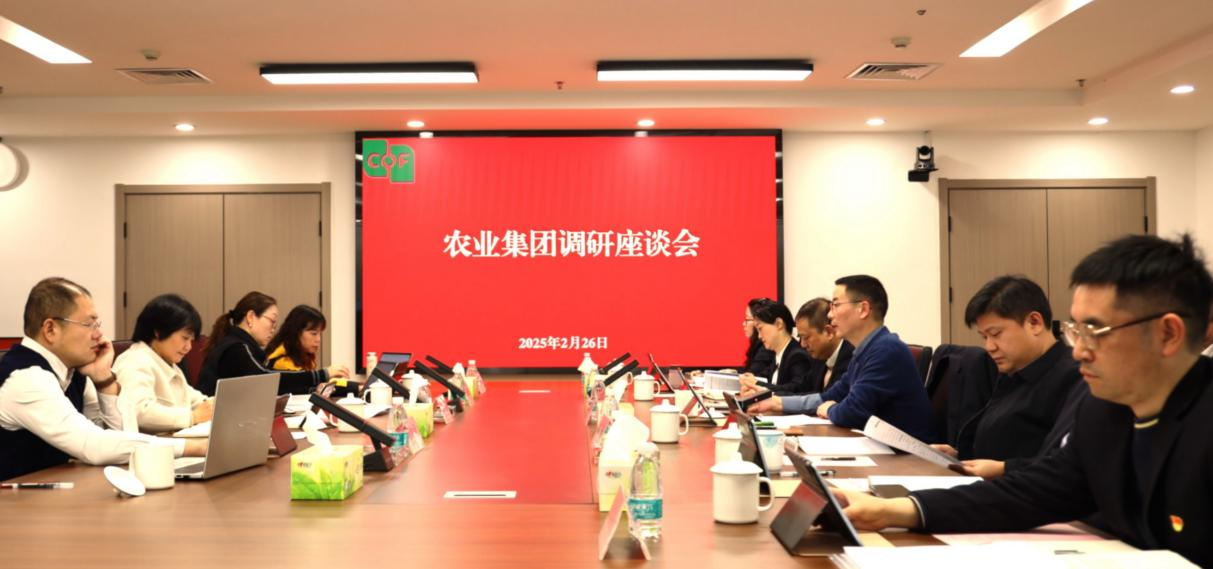 湖南農業集團黨委委員、總會計師李瑛一行調研糧油進出口集團